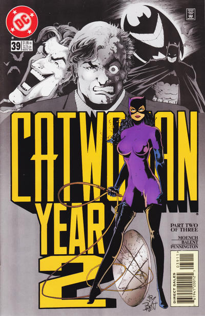Cover for Catwoman (DC, 1993 series) #39 [Direct Sales]