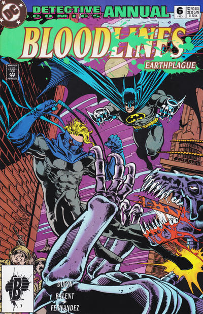 Cover for Detective Comics Annual (DC, 1988 series) #6 [Direct]