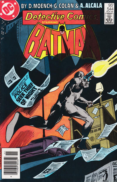 Cover for Detective Comics (DC, 1937 series) #544 [Canadian]