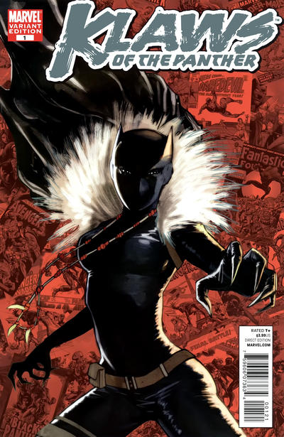 Cover for Klaws of the Panther (Marvel, 2010 series) #1 [Variant Edition]