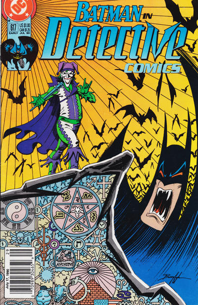 Cover for Detective Comics (DC, 1937 series) #617 [Newsstand]