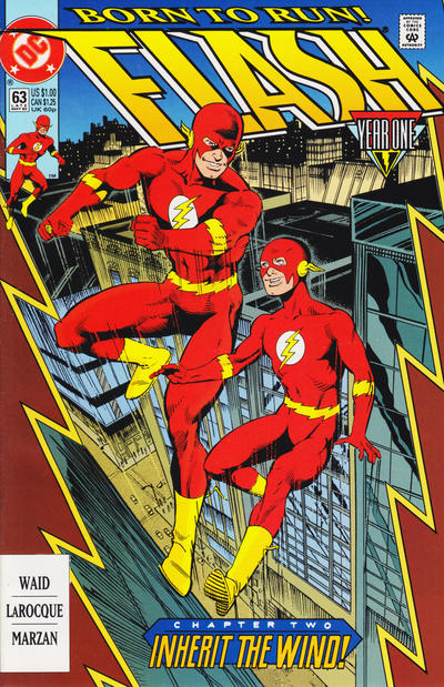 Cover for Flash (DC, 1987 series) #63 [Direct]