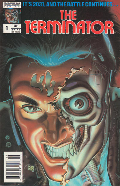Cover for The Terminator (Now, 1988 series) #1 [Newsstand]