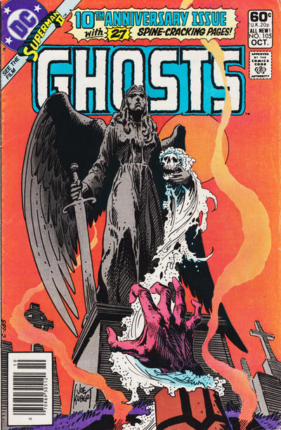 Cover for Ghosts (DC, 1971 series) #105 [Newsstand]