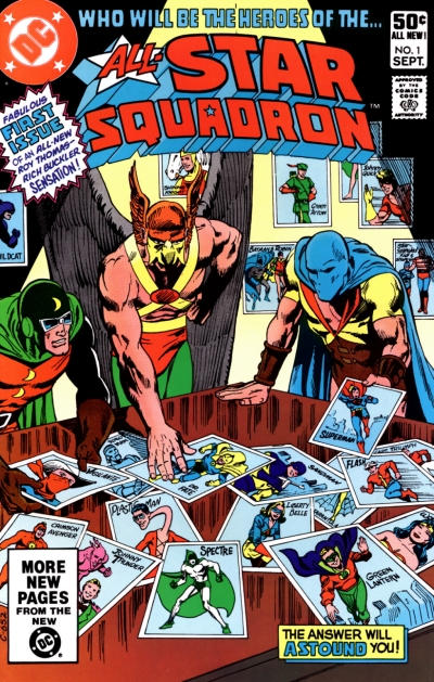 Cover for All-Star Squadron (DC, 1981 series) #1 [Direct]