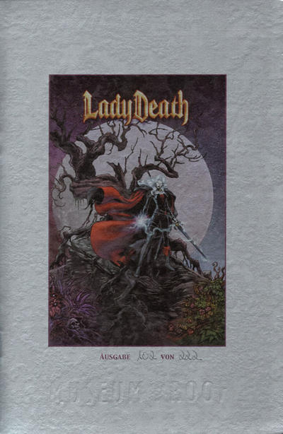 Cover for Lady Death: Die Legende (mg publishing, 2004 series) #1 [Museum Proof (silber)]