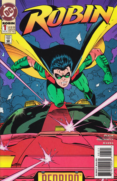 Cover for Robin (DC, 1993 series) #1 [Direct Sales]