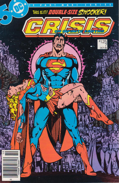 Cover for Crisis on Infinite Earths (DC, 1985 series) #7 [Newsstand]