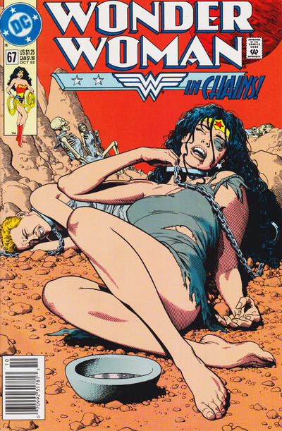 Cover for Wonder Woman (DC, 1987 series) #67 [Newsstand]