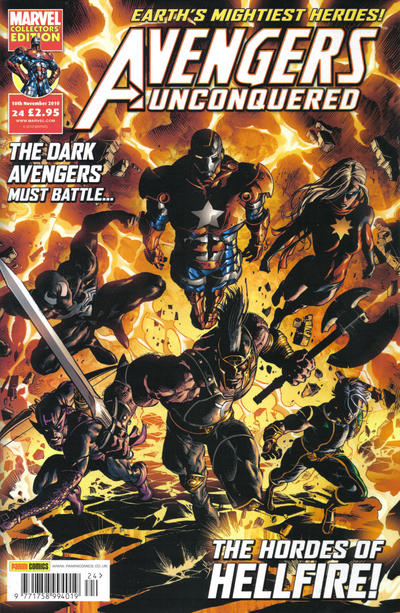 Cover for Avengers Unconquered (Panini UK, 2009 series) #24