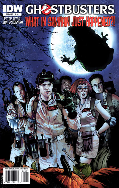 Cover for Ghostbusters: What in Samhain Just Happened?! (IDW, 2010 series) #1 [Regular Cover]