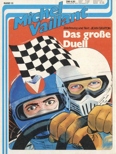 Cover for Michel Vaillant (Koralle, 1978 series) #13 - Das große Duell