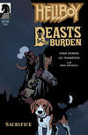 Cover for Hellboy / Beasts of Burden: Sacrifice (Dark Horse, 2010 series) 