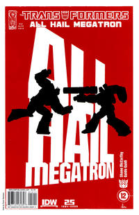 Cover Thumbnail for Transformers: All Hail Megatron (IDW, 2008 series) #12 [Cover B]