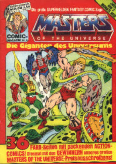 Cover for Masters of the Universe (Condor, 1984 series) #4