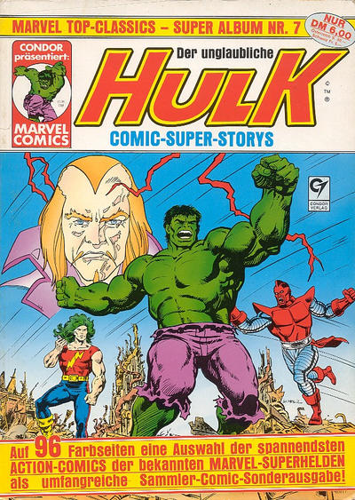 Cover for Marvel Top-Classics (Condor, 1980 series) #7