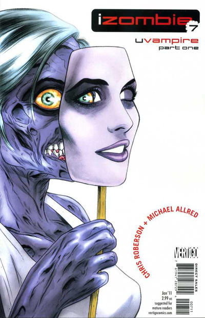 Cover for I, Zombie [iZombie] (DC, 2010 series) #7
