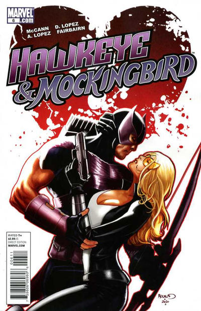 Cover for Hawkeye & Mockingbird (Marvel, 2010 series) #6