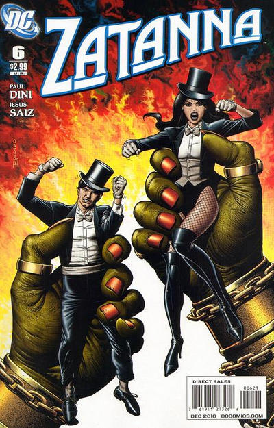 Cover for Zatanna (DC, 2010 series) #6 [Brian Bolland Cover]