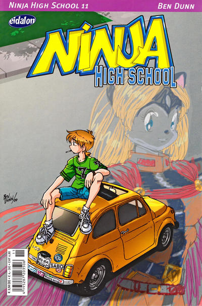 Cover for Ninja High School (Eidalon, 2000 series) #11