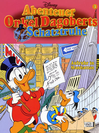 Cover for Abenteuer aus Onkel Dagoberts Schatztruhe (Egmont Ehapa, 2004 series) #3 - Aufruhr in Manhattan