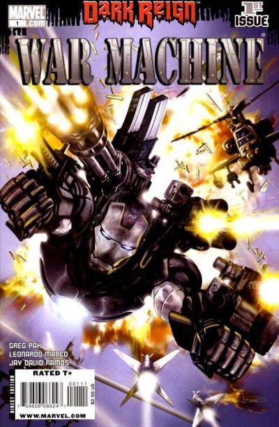 Cover for War Machine (Marvel, 2009 series) #1