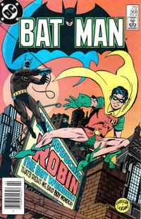Cover Thumbnail for Batman (DC, 1940 series) #368 [Newsstand]