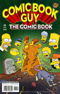 Cover Thumbnail for Bongo Comics Presents Comic Book Guy: The Comic Book (Bongo, 2010 series) #5