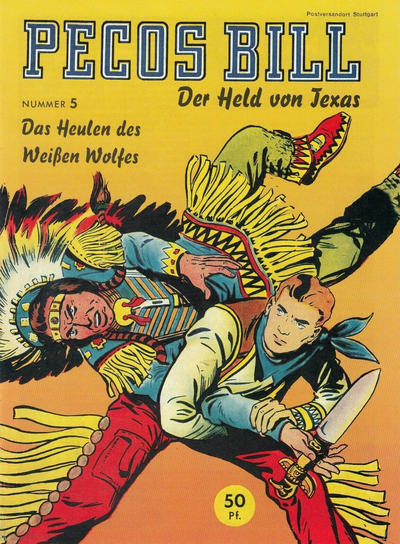 Cover for Pecos Bill (Mondial, 1953 series) #5