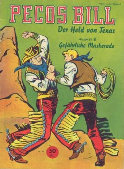 Cover for Pecos Bill (Mondial, 1953 series) #8