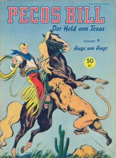 Cover for Pecos Bill (Mondial, 1953 series) #9
