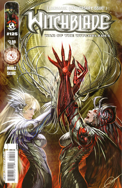 Cover for Witchblade (Image, 1995 series) #125 [All Beef Edition Cover E]