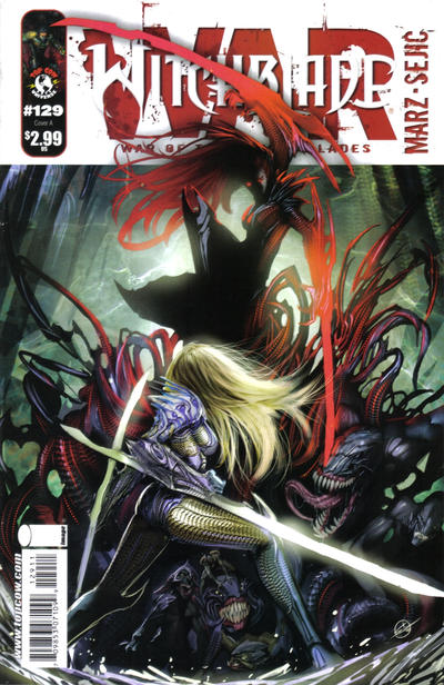Cover for Witchblade (Image, 1995 series) #129 [Sejic Cover]