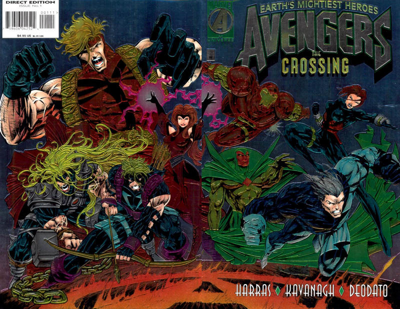Cover for Avengers: The Crossing (Marvel, 1995 series) #1