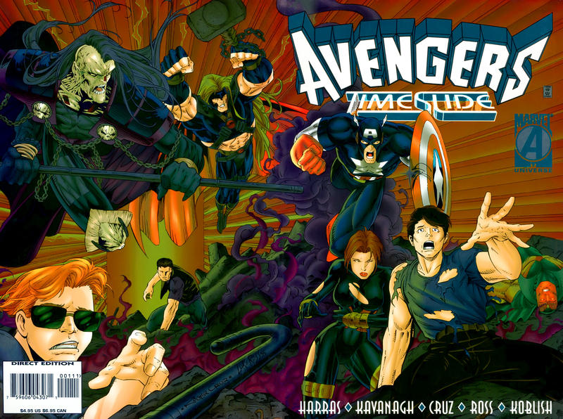 Cover for Avengers: Timeslide (Marvel, 1996 series) 