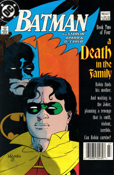 Cover for Batman (DC, 1940 series) #427 [Newsstand]