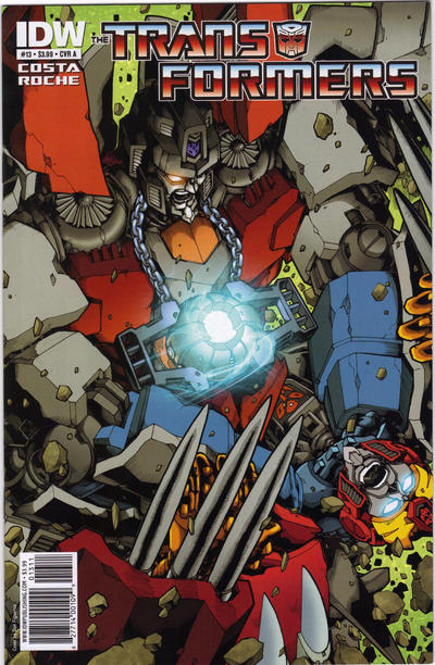 Cover for The Transformers (IDW, 2009 series) #13 [Cover A]