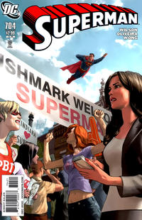 Cover for Superman (DC, 2006 series) #704 [Gene Ha Cover]