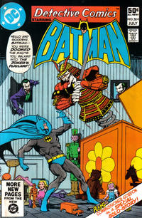 Cover for Detective Comics (DC, 1937 series) #504 [Direct]