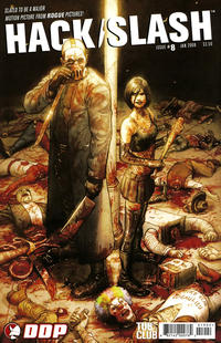 Cover for Hack/Slash: The Series (Devil's Due Publishing, 2007 series) #8 [Cover B Mike Bear]