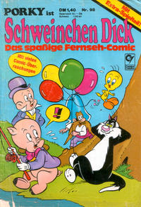 Cover for Schweinchen Dick (Condor, 1975 series) #98
