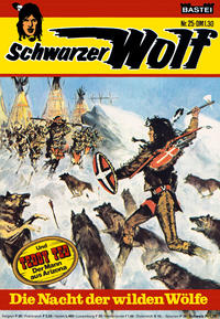 Cover Thumbnail for Schwarzer Wolf (Bastei Verlag, 1975 series) #25