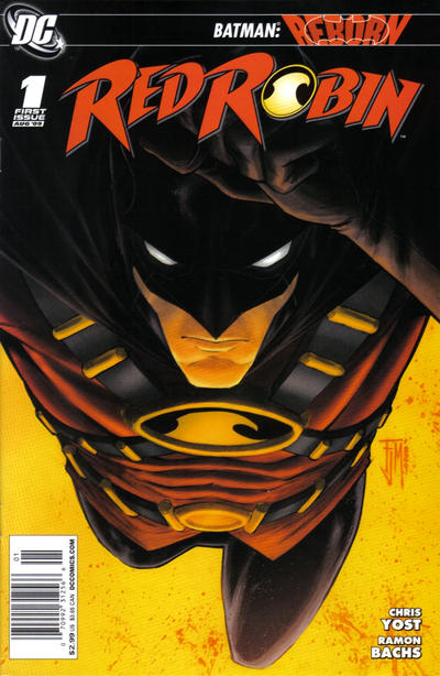 Cover for Red Robin (DC, 2009 series) #1 [Newsstand]