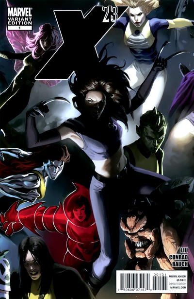 Cover for X-23 (Marvel, 2010 series) #1 [Djurdjevic Variant]