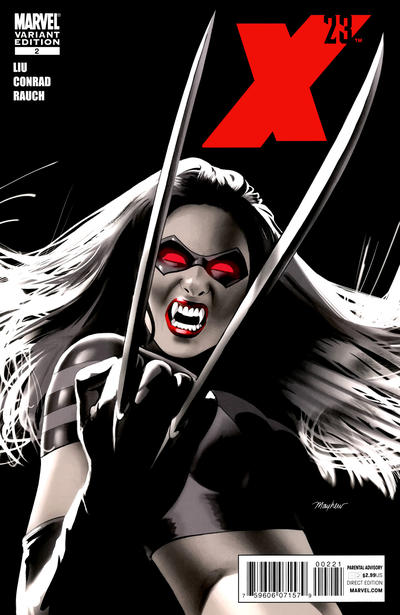 Cover for X-23 (Marvel, 2010 series) #2 [Vampire Variant]