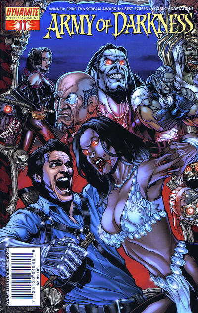 Cover for Army of Darkness (Dynamite Entertainment, 2005 series) #11 [Cover A]