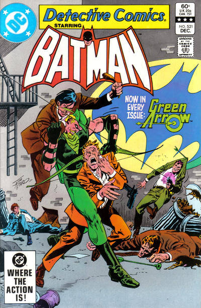 Cover for Detective Comics (DC, 1937 series) #521 [Direct]
