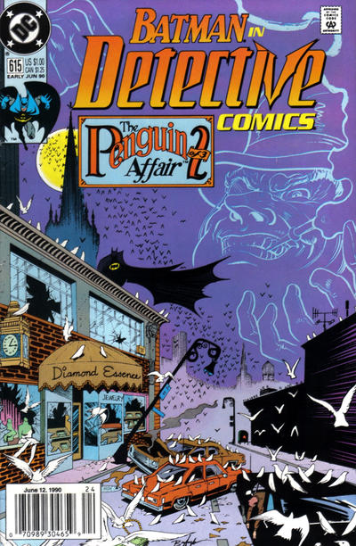 Cover for Detective Comics (DC, 1937 series) #615 [Newsstand]