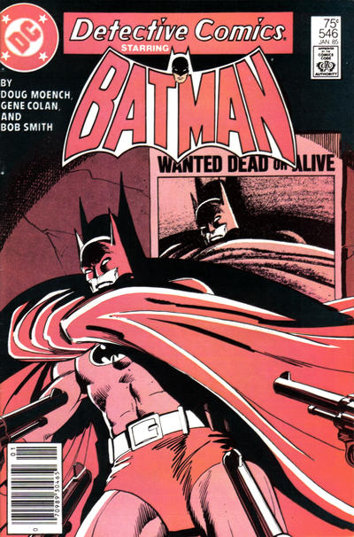 Cover for Detective Comics (DC, 1937 series) #546 [Newsstand]