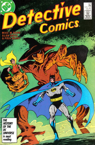 Cover for Detective Comics (DC, 1937 series) #571 [Direct]